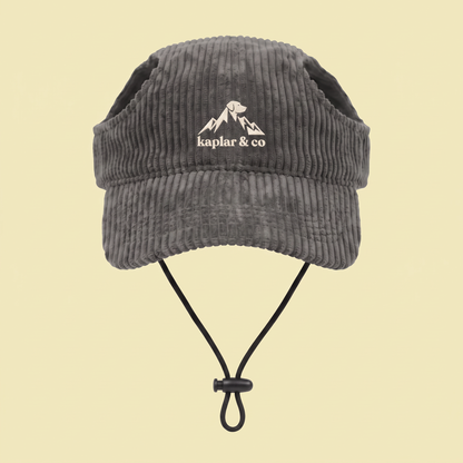 Casquette pour chien velours