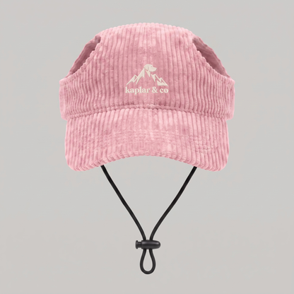 Casquette pour chien velours