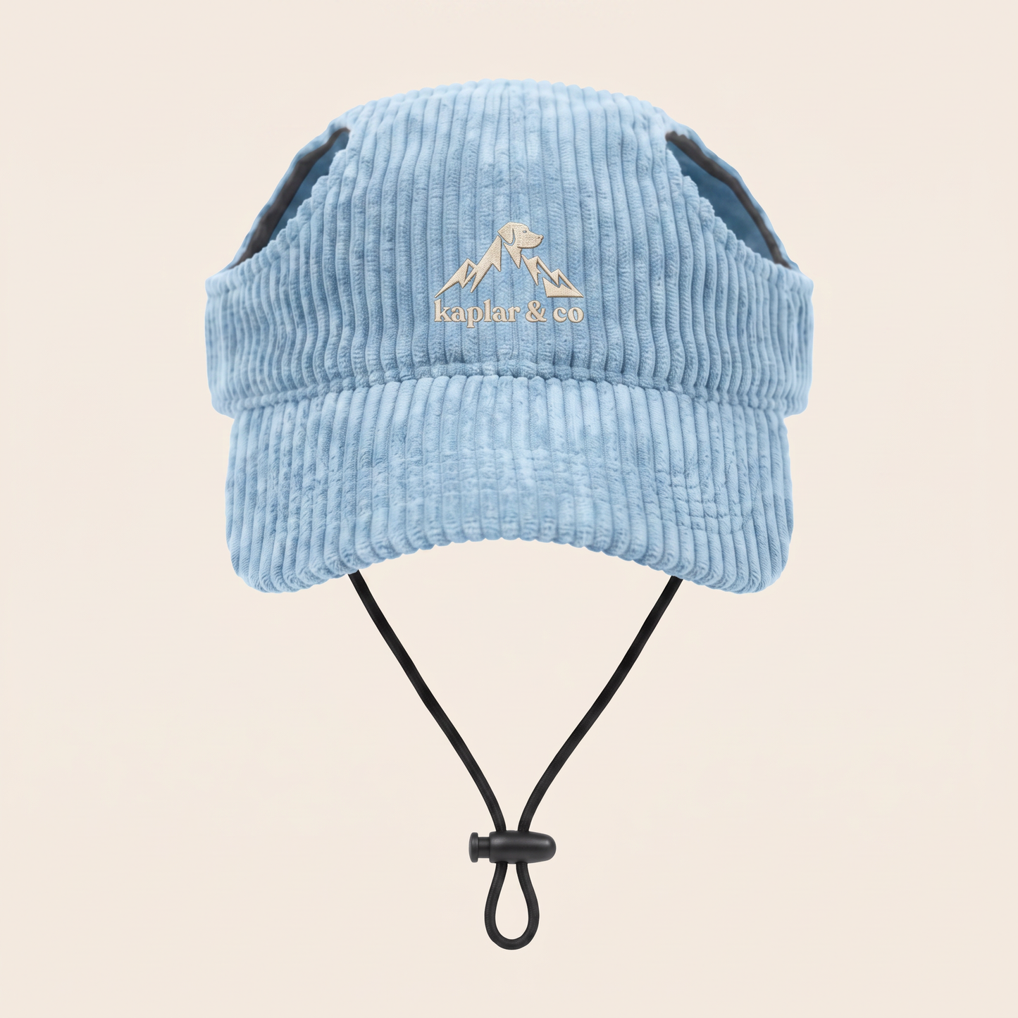 Casquette pour chien velours