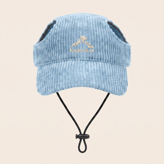 Casquette pour chien velours