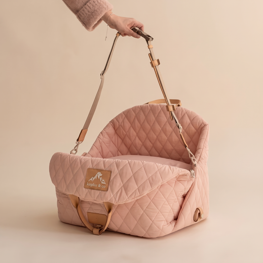 Sac de Transport pour Chien Kaplar & Co — Matelassé Premium, Cuir Végétal
