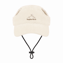 Casquette pour Chien Kaplar & Co — 100% Coton, Protection Soleil ( -80% UV ) — couleur Beige