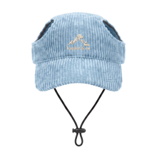 Casquette pour Chien Kaplar & Co — 100% Coton, Protection Soleil ( -80% UV ) — couleur Bleu