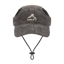 Casquette pour Chien Kaplar & Co — 100% Coton, Protection Soleil ( -80% UV ) — couleur Gris