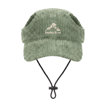 Casquette pour Chien Kaplar & Co — 100% Coton, Protection Soleil ( -80% UV ) — couleur Vert